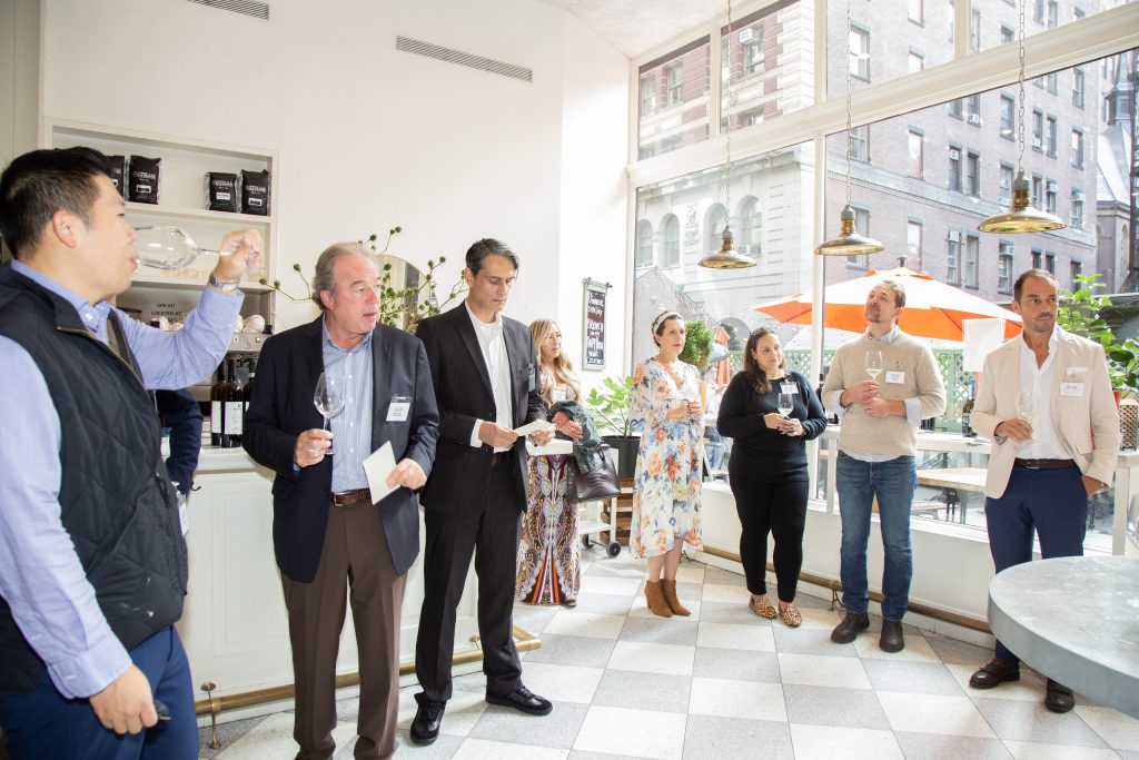 people at Corks&Forks event